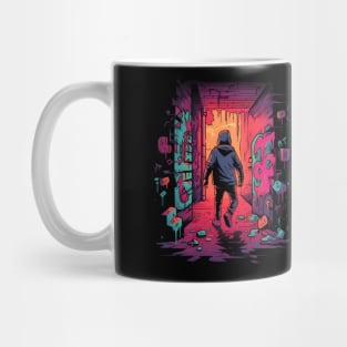 Graffiti Embrace Mug